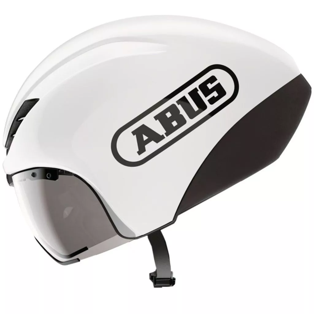 Abus Gamechanger Triathlon Branco: A Revolução Aerodinâmica para Sua Performance no Ciclismo
