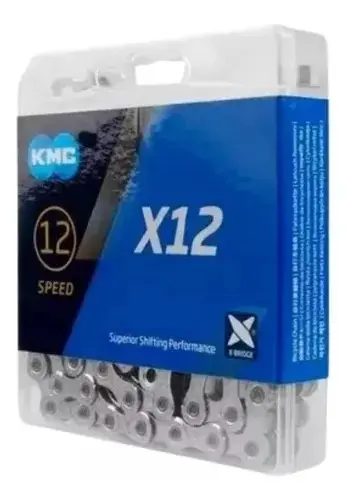 Corrente KMC 12v X12 Silver: A Escolha Definitiva para Desempenho e Durabilidade no seu MTB