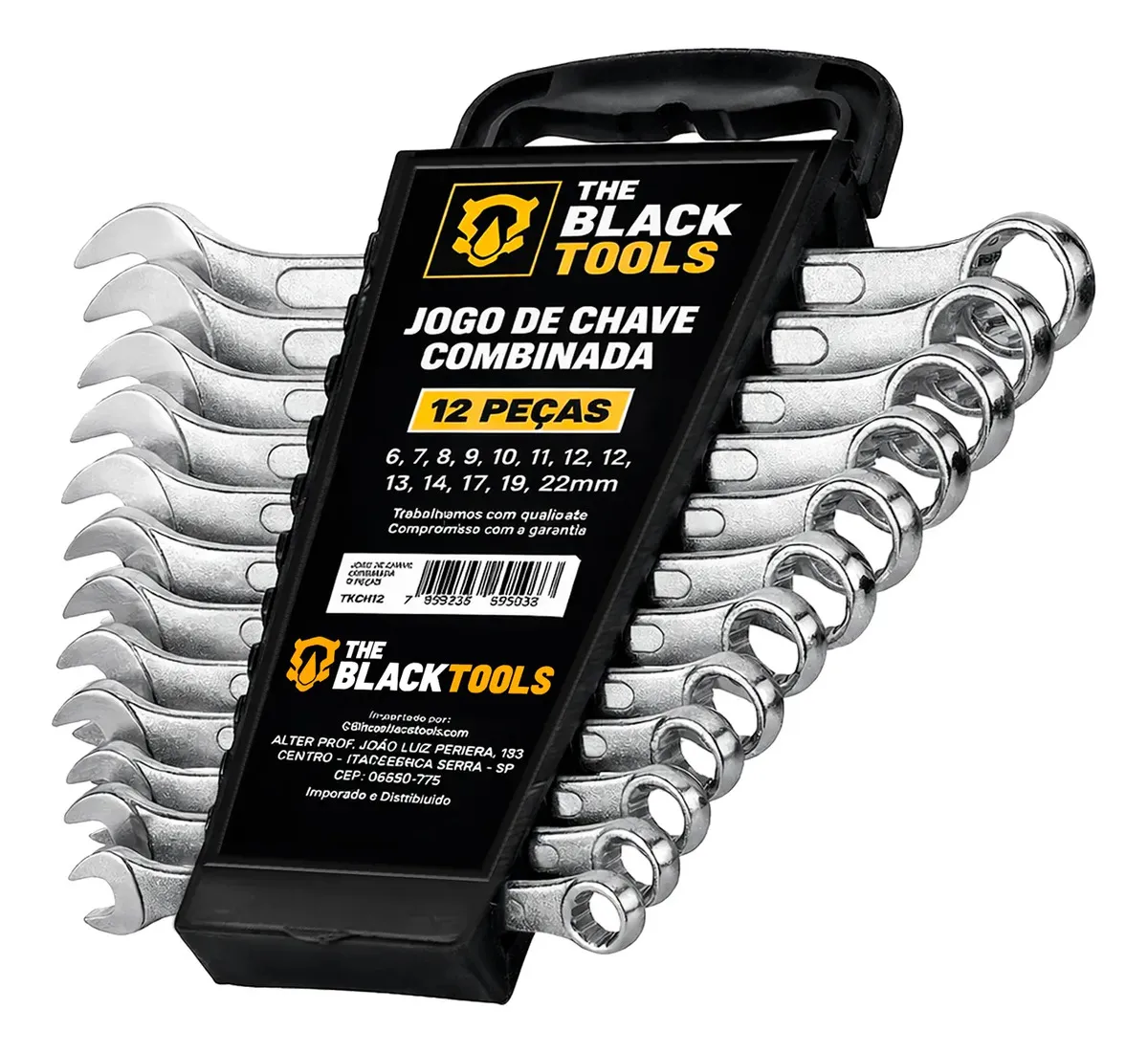 Kit de Chaves Essencial para Ciclistas: Análise do Jogo TKCH12 The Black Tools
