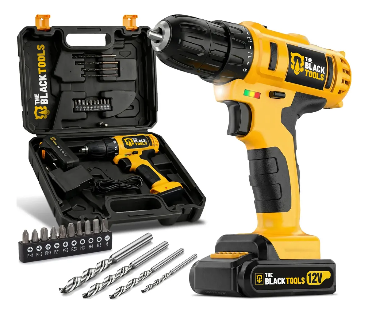 Liberte Seu Potencial na Oficina: Análise da Furadeira Parafusadeira The Black Tools TB-12E para Ciclistas