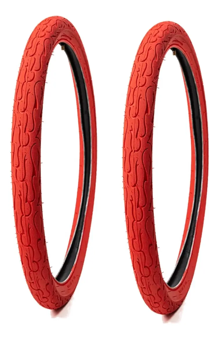 Pneu Aro 26 Paco Flame Fire Vermelho: Desempenho, Estilo e Durabilidade para Suas Trilhas!