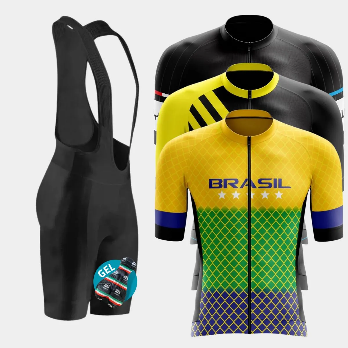 Conjunto Ciclismo Camisa Bretelle Gel: O Segredo do Conforto e Performance para Suas Pedaladas