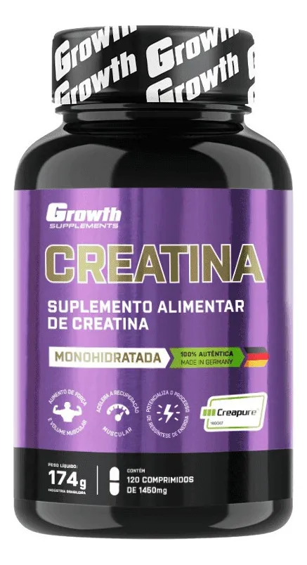 Creatina Creapure Growth Supplements: O Segredo dos Ciclistas para Mais Potência e Recuperação?