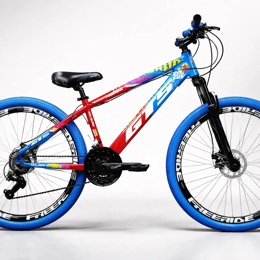 GTS Predador Aro 26: A Bicicleta Freeride 21v Shimano Perfeita para Grau e Aventura!
