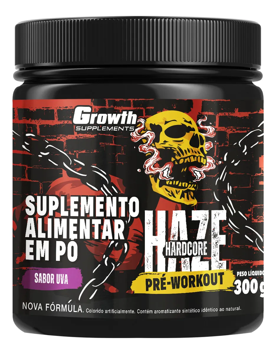 Haze Hardcore Growth Supplements: O Pré-Treino Definitivo para Ciclistas Impulsionarem o Pedal?