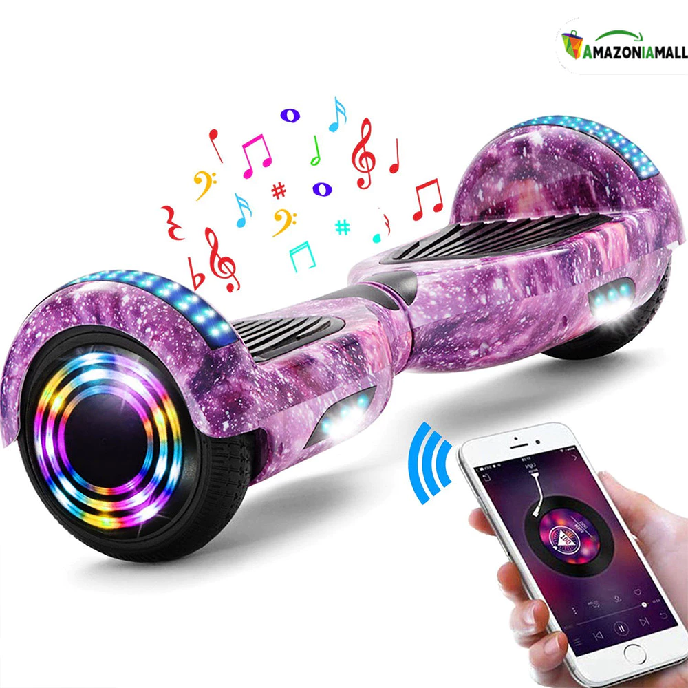 Hoverboard Infantil 6.5": A Diversão Elétrica que Complementa o Estilo de Vida Ativo da Família Ciclista