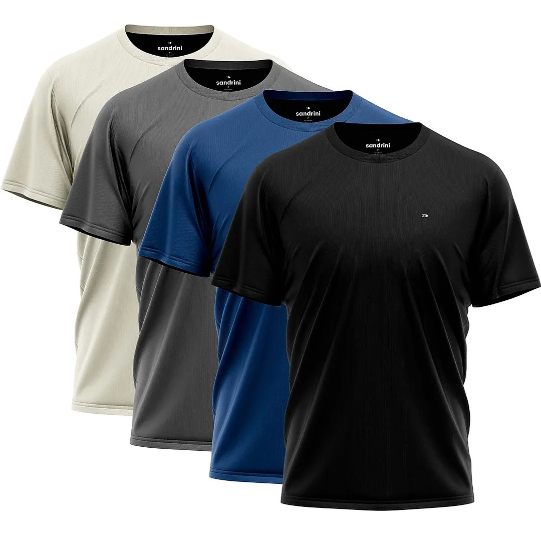 Kit 4 Camisetas Dry-Fit Sandrini: O Segredo para Pedais Mais Confortáveis e Econômicos?