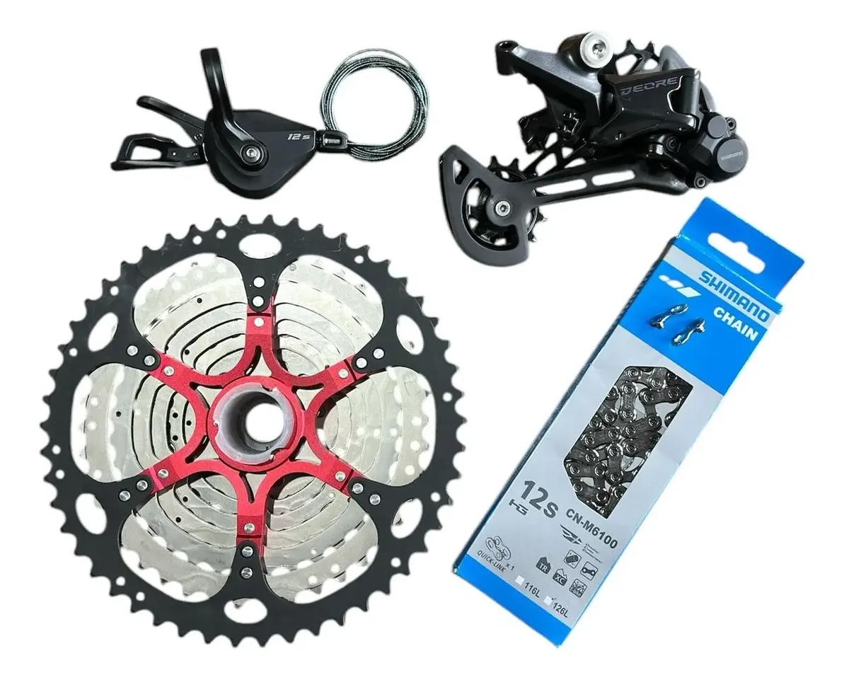 Kit Shimano Deore 12v M6100: A Revolução 1x12 que Sua MTB Precisa!